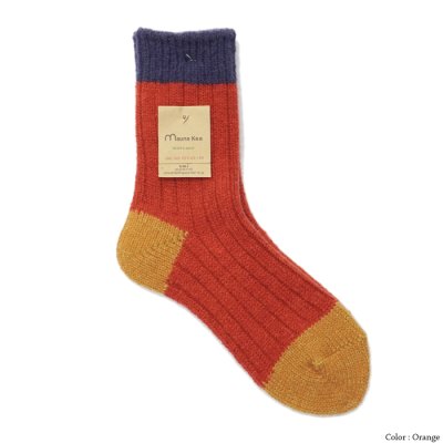 画像6: Mauna Kea（マウナケア）ドラロンタムウール3面切替えソックス"レディース" / 5Colors（全5色展開）※3足までメール便発送可