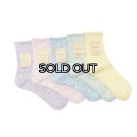 Mauna Kea（マウナケア）パステルリブソックス / 5Colors（全5色展開）※3足までメール便発送可