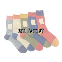 Mauna Kea（マウナケア）ドラロンタムウール3面切替えソックス / 5Colors（全5色展開）※3足までメール便発送可