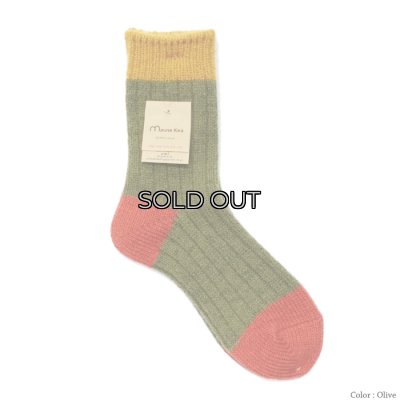 画像4: Mauna Kea（マウナケア）ドラロンタムウール3面切替えソックス"レディース" / 5Colors（全5色展開）※3足までメール便発送可