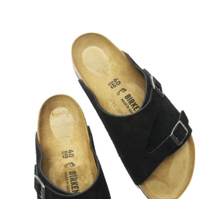 画像7: BIRKENSTOCK（ビルケンシュトック）ZURICH（チューリッヒ）"Regilar Fit" / Black Suede（ブラックスエード）