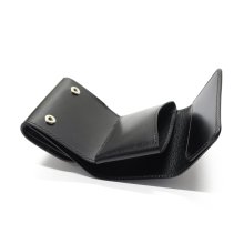 他の写真3: WILD SWANS（ワイルドスワンズ）STELLA（ステラ）ミニ3つ折りウォレット"サドルプルアップ"/Black（ブラック）