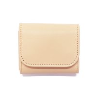 WILD SWANS（ワイルドスワンズ）STELLA（ステラ）ミニ3つ折りウォレット"サドルプルアップ"/Natural（ナチュラル）