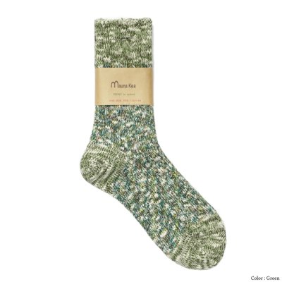 画像6: Mauna Kea(マウナケア)スラブ&リップルソックス”レディース” / 5Colors(全5色展開)※3足までメール便発送可