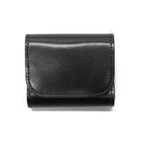 WILD SWANS（ワイルドスワンズ）STELLA（ステラ）ミニ3つ折りウォレット"サドルプルアップ"/Black（ブラック）