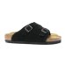 画像1: BIRKENSTOCK（ビルケンシュトック）ZURICH（チューリッヒ）"Regilar Fit"/Black Suede（ブラックスエード） (1)