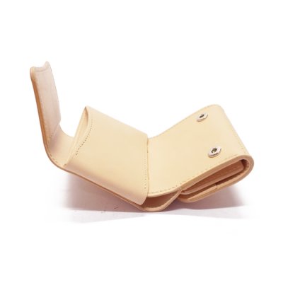 画像10: WILD SWANS(ワイルドスワンズ)STELLA(ステラ)ミニ3つ折りウォレット"サドルプルアップ"/Natural(ナチュラル)