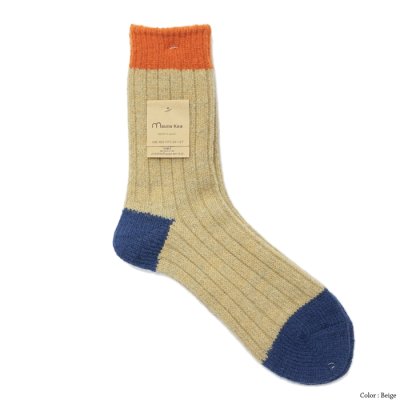 画像3: Mauna Kea(マウナケア)ドラロンタムウール3面切替えソックス / 5Colors(全5色展開)※3足までメール便発送可