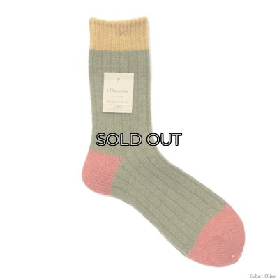 画像4: Mauna Kea（マウナケア）ドラロンタムウール3面切替えソックス / 5Colors（全5色展開）※3足までメール便発送可