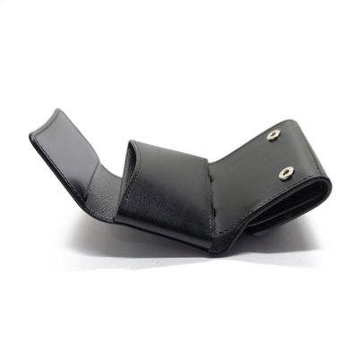 画像10: WILD SWANS（ワイルドスワンズ）STELLA（ステラ）ミニ3つ折りウォレット"サドルプルアップ"/Black（ブラック）