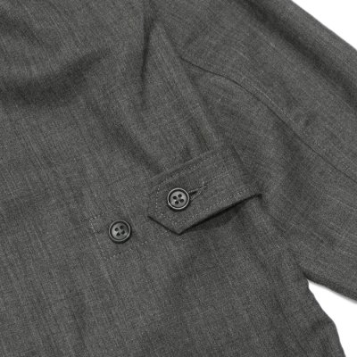 画像9: 【PointUp10%11/10迄】ENGINEERED GARMENTS(エンジニアードガーメンツ)Loiter Jacket(ロイタージャケット)"Tropical Wool" / Charcoal(チャコール)