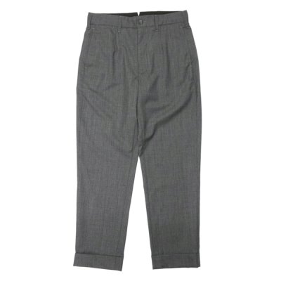 画像1: ENGINEERED GARMENTS（エンジニアードガーメンツ）Andover Pant（アンドーバーパンツ）"Tropical Wool" / Charcoal（チャコール）
