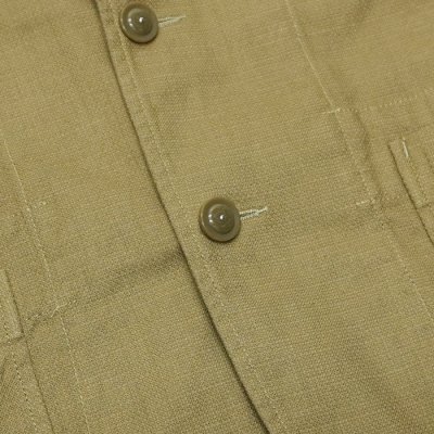 画像10: ENGINEERED GARMENTS（エンジニアードガーメンツ）Bedford Jacket（ベッドフォードジャケット）"CL Java Cloth" / Khaki（カーキ）