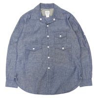 Post O'Alls（ポストオーバーオールズ）Town&Country Safari（タウン＆カントリーサファリ）"Classic Chambray" / Indigo（インディゴ）