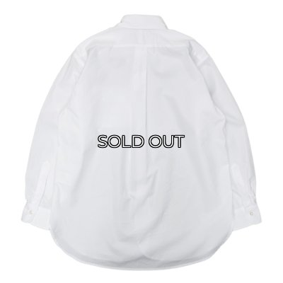 画像2: ENGINEERED GARMENTS（エンジニアードガーメンツ）19 Century BD Shirt （19 センチュリーボタンダウンシャツ）"100's 2Ply Btoadcloth"/ White（ホワイト）