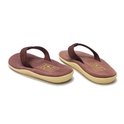 画像5: ISLAND SLIPPER（アイランドスリッパ）PT203 (レザートングサンダル) "Suede" / Burgundy（バーガンディ）