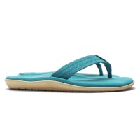 ISLAND SLIPPER（アイランドスリッパ）PT203 (レザートングサンダル) "Suede" / Turquoise（ターコイズ）