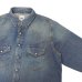 画像4: F.O.B FACTORY（エフオービーファクトリー）DENIM WESTERN SHIRT（デニムウエスタンシャツ）8oz Wash Denim/Blue（ブルー）