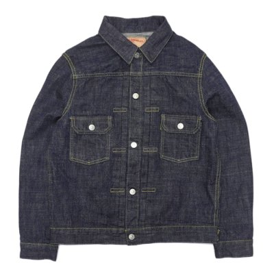 画像1: F.O.B FACTORY（エフオービーファクトリー）G-3 DENIM 2nd JK（G-3デニム2ndジャケット）14oz G3 Selvedge Supima/Indigo（インディゴ）ワンウォッシュ