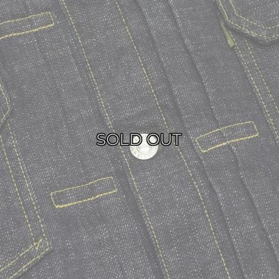 画像7: F.O.B FACTORY(エフオービーファクトリー)G-3 DENIM 2nd JK(G-3デニム2ndジャケット)"14oz G3 Selvedge Supima" / Indigo(インディゴ)※One Wash