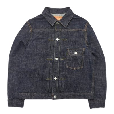 画像1: F.O.B FACTORY（エフオービーファクトリー）G-3 DENIM 1st JK（G-3デニム1stジャケット）14oz G3 Selvedge Supima/Indigo（インディゴ）ワンウォッシュ