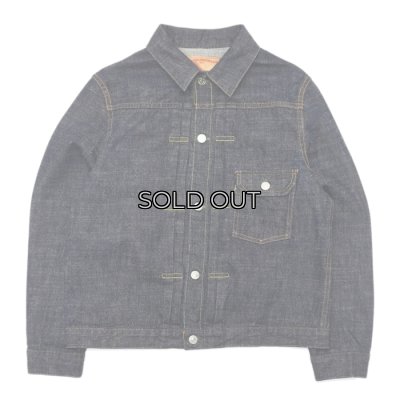 画像1: F.O.B FACTORY（エフオービーファクトリー）G-3 DENIM 1st JK（G-3デニム1stジャケット）"14oz G3 Selvedge Supima" / Indigo（インディゴ）※One Wash