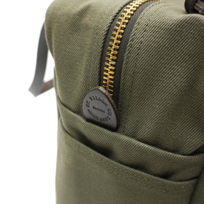 画像4: FILSON（フィルソン）TOTE BAG WITH ZIPPER（ジッパー付トートバッグ）/ OTTER GREEN（オッターグリーン）