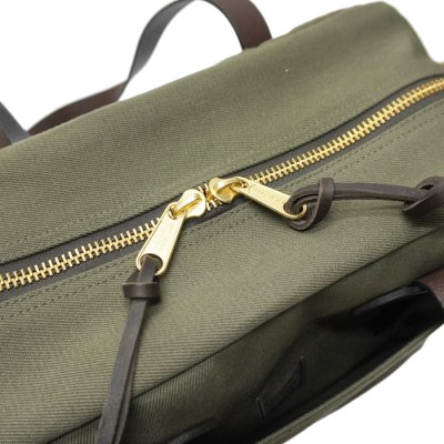 画像6: FILSON（フィルソン）TOTE BAG WITH ZIPPER（ジッパー付トートバッグ）/ OTTER GREEN（オッターグリーン）