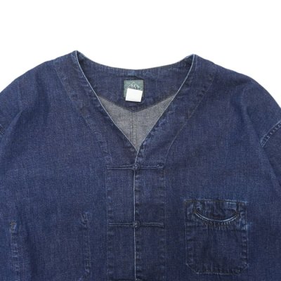 画像3: 【PointUp10%11/10迄】Post O'Alls（ポストオーバーオールズ）POST Chinois 2 DV（ポスト・シノワ 2 DV）"8oz Denim" / Indigo Deep Wash（インディゴディープウォッシュ）