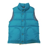 SIERRA DESIGNS（シエラデザイン）ZIP DOWN VEST（ジップダウンベスト）/ Turquoise（ターコイズ）