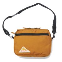 KELTY（ケルティ）RECTANGLE ZIP SHOULDER "M"（レクタングルジップショルダー）/Caramel（キャラメル）