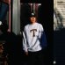 画像11: ※Exclusive※ blurhmsROOTSTOCK（ブラームスルーツストック）Soft&Hard Sweat Crew Neck P.O "T-50"（ソフト&ハードスウェットクルーネックプルオーバー"T-50"）Heather White / Navy×Yellow（ネイビー×イエロー）