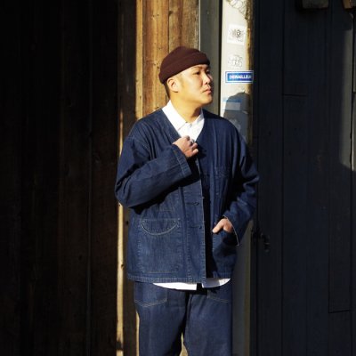 画像10: 【PointUp10%11/10迄】Post O'Alls（ポストオーバーオールズ）POST Chinois 2 DV（ポスト・シノワ 2 DV）"8oz Denim" / Indigo Deep Wash（インディゴディープウォッシュ）