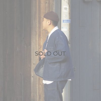 画像11: Post O'Alls（ポストオーバーオールズ）POST Chinois 2 DV（ポスト・シノワ 2 DV）"8oz Denim" / Indigo Deep Wash（インディゴディープウォッシュ）