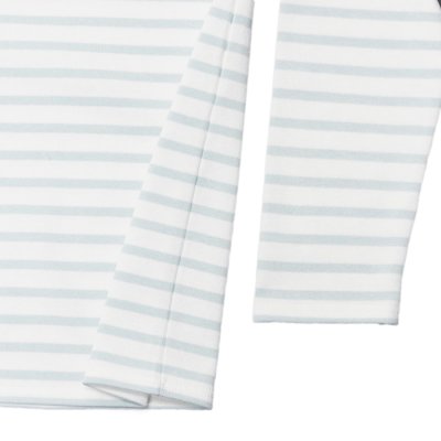 画像5: SAINT JAMES（セントジェームス）OUESSANT（ウエッソン）"BORDER" / NEIGE×GALILEO（ホワイト×アイスブルー）