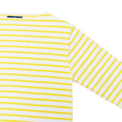 画像4: SAINT JAMES（セントジェームス）OUESSANT（ウエッソン）/ NEIGE×SUN（ホワイト×ライトイエロー）