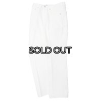 KAPTAIN SUNSHINE（キャプテンサンシャイン）Skate Shoecut Denim Pants（スケートシューカットデニムパンツ）/ One Wash White（ワンウォッシュホワイト）【裾上げ無料】