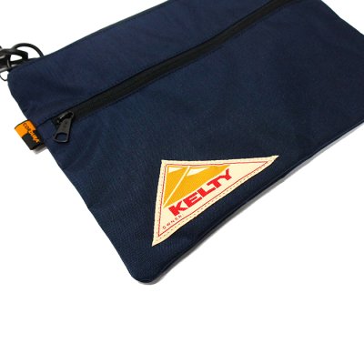 画像4: KELTY（ケルティ）VINTAGE FLAT POUCH"SM"（ヴィンテージフラットポーチSM）/Navy（ネイビー）