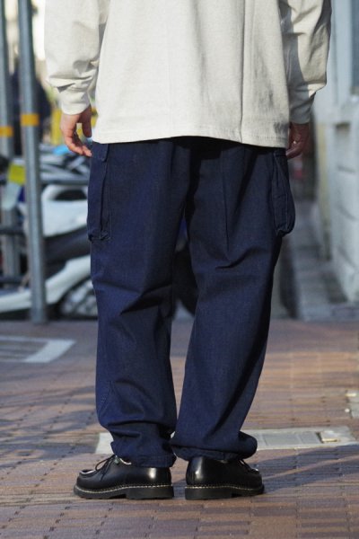 画像12: 【PointUp10%11/10迄】Post O'Alls(ポストオーバーオールズ)E-Z WALKABOUT Pants(イージーウォークアバウトパンツ)"8oz Denim w/deep Wash" / Indigo(インディゴ)