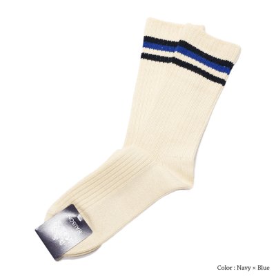 画像3: HALISON（ハリソン）オーガニックコットン アイビークルーソックス / 4Colors（全4色展開）※3足までメール便発送可