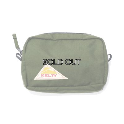 画像1: KELTY（ケルティ）TRAVEL POUCH2"S"（トラベルポーチ2）/Olive（オリーブ）