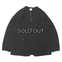 Post O'Alls（ポストオーバーオールズ）POST45 DV（ポスト45 ノーカラーモデル）"Cotton dobby Ripstop"/ Charcoal（チャコール）