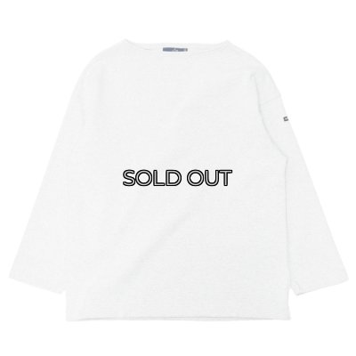 画像1: SAINT JAMES（セントジェームス）OUESSANT LOOSE（ウエッソン・ルーズ）"Women" / GRIS CL（霜降りペールグレー）