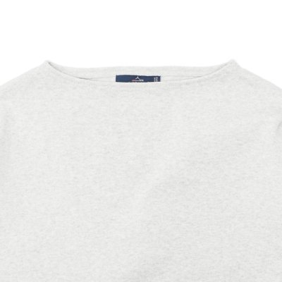 画像3: SAINT JAMES（セントジェームス）OUESSANT LOOSE（ウエッソン・ルーズ）"SOLID" / GRIS CL（霜降りペールグレー）