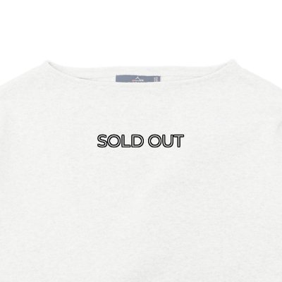 画像3: SAINT JAMES（セントジェームス）OUESSANT LOOSE（ウエッソン・ルーズ）"Women" / GRIS CL（霜降りペールグレー）