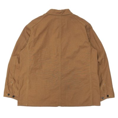 画像2: *A VONTADE（アボンタージ）C/H Coverall （コットンヘンプカバーオール）"Cotton Hemp Duck" / Brown（ブラウン）