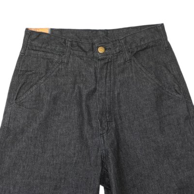 画像2: SMITH'S AMERICAN（スミスアメリカン）ORIGINAL SMITH'S 1975 Painter（オリジナルスミス 1975ペインター）"Made in Japan" / Black Denim（ブラックデニム）【裾上げ無料】