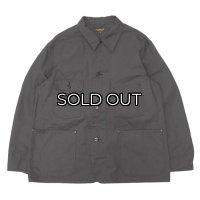 *A VONTADE（アボンタージ）C/H Coverall（コットンヘンプカバーオール）"Cotton Hemp Duck" / Ink Black（インクブラック）