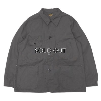 画像1: *A VONTADE（アボンタージ）C/H Coverall（コットンヘンプカバーオール）"Cotton Hemp Duck" / Ink Black（インクブラック）