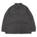 画像1: *A VONTADE（アボンタージ）C/H Coverall（コットンヘンプカバーオール）"Cotton Hemp Duck" / Ink Black（インクブラック） (1)